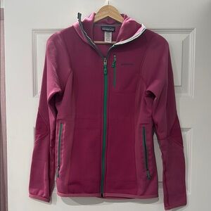 Patagonia Pink Full-Zip Hoodie